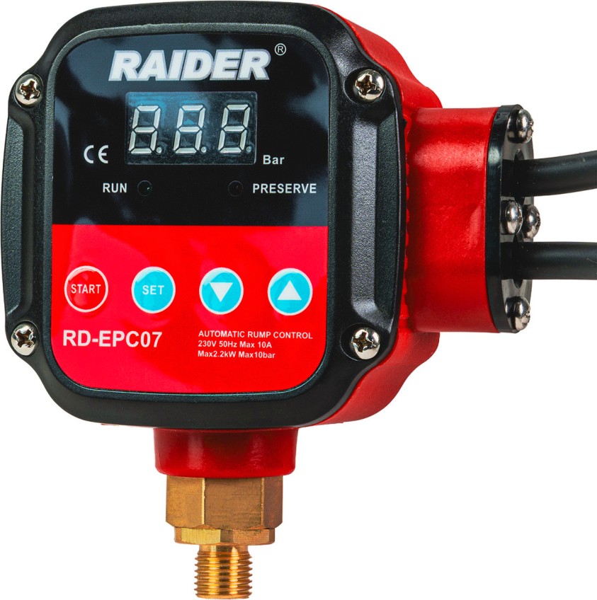 Електронен пресостат Raider RD-EPC07 Електронен пресостат Raider RD-EPC07 - От серията Garden Tools -