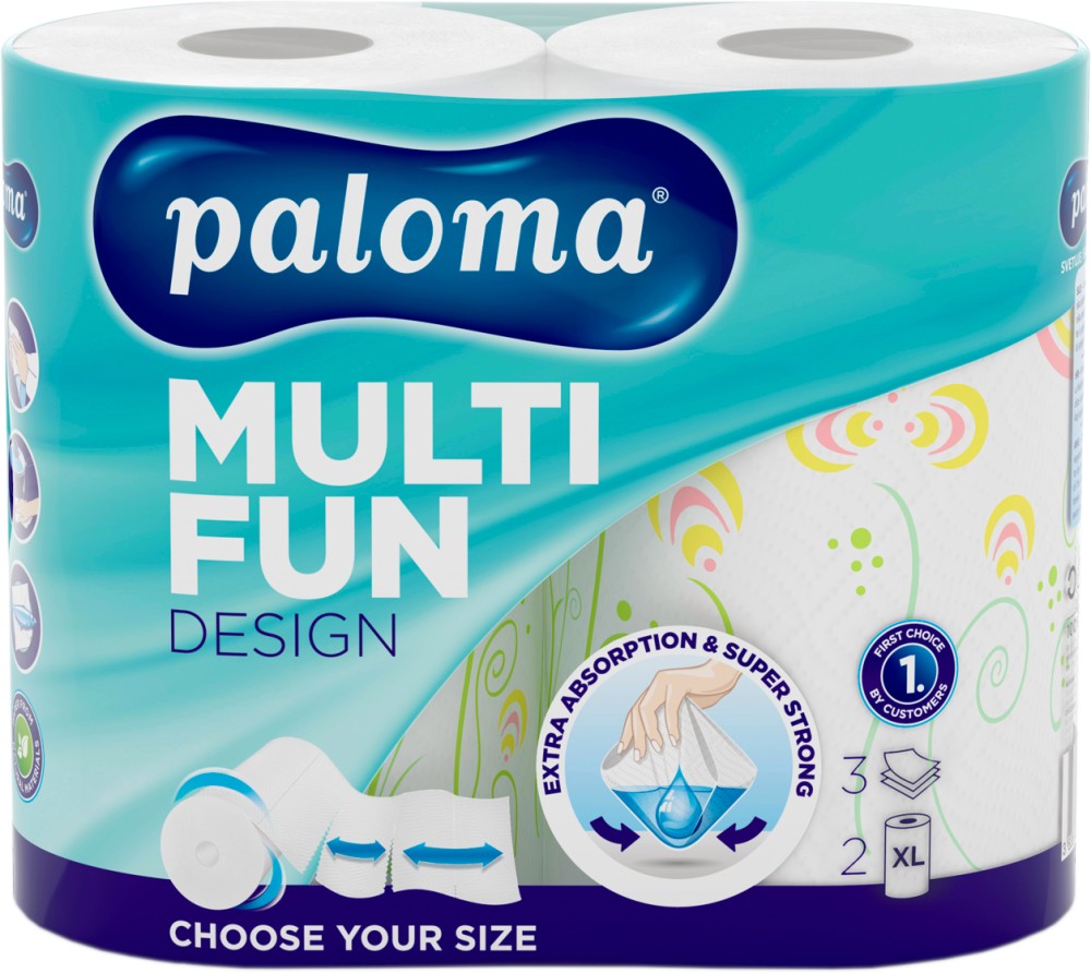 ����������� ��������� ������ Paloma Multi Fun Design XXL - 2 ����� - �������