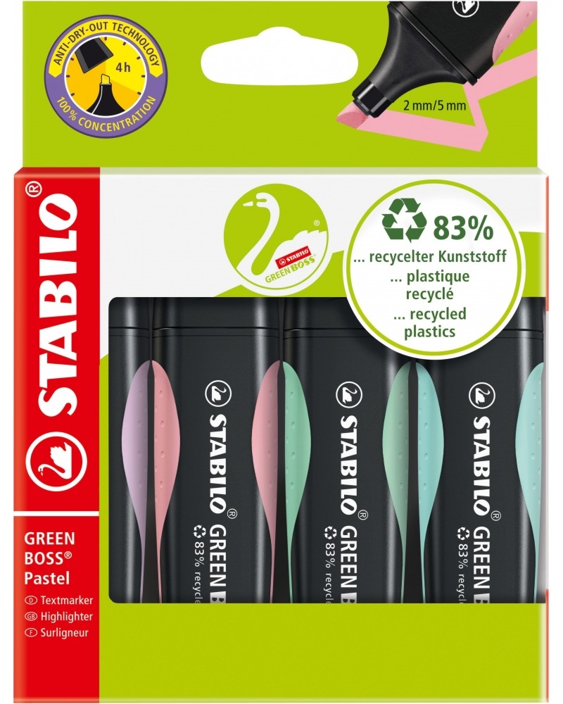   Stabilo Green Boss - 4  - 