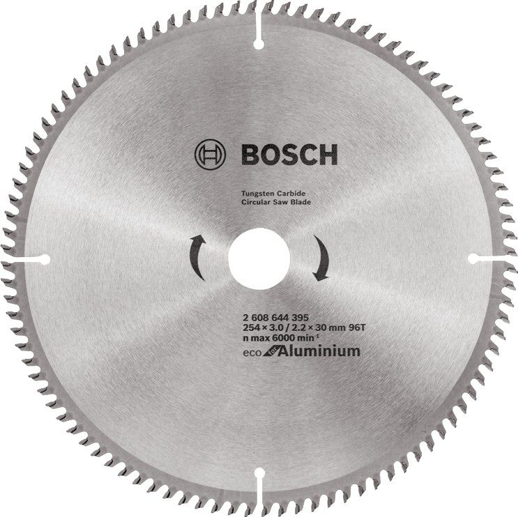     Bosch - ∅ 254 / 30 / 2.2 mm  80  96    Eco for Aluminium - 