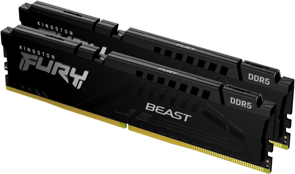 RAM ����� Kingston FURY Beast KF556C40BBK2-16 - 16 GB (2 x 8 GB), DDR5, 5600 MHz, CL40, Dual Channel - 