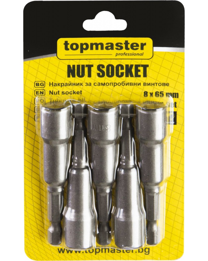     1/4" Topmaster - 5    ∅ 8 mm   65 mm - 