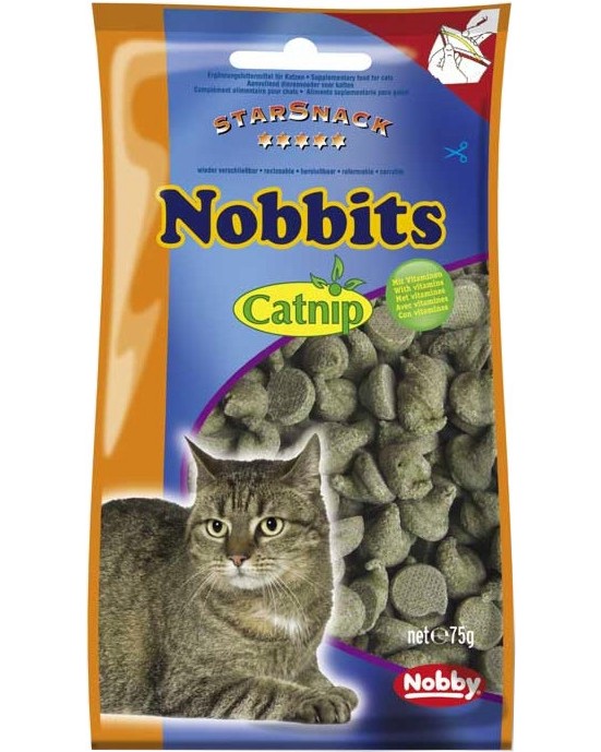 ��������� �� ����� Nobby Nobbits - 75 g, � ������� �����, �� ������� StarSnack - �����