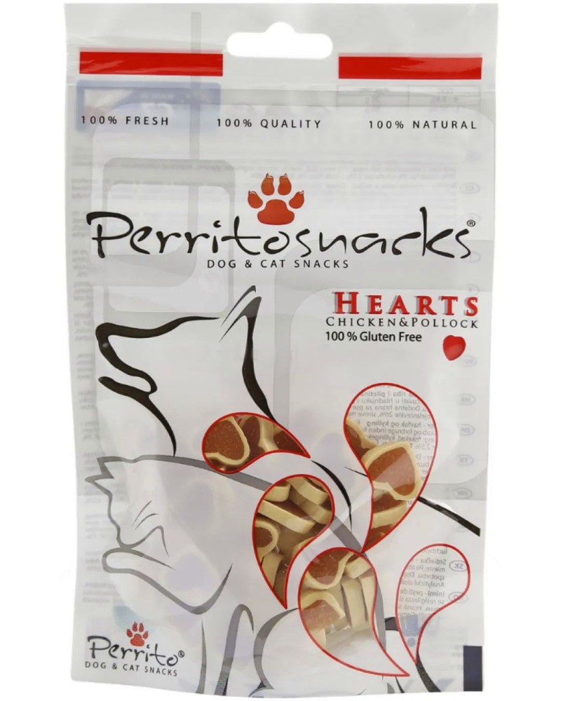     Perrito Hearts - 50 g,      - 
