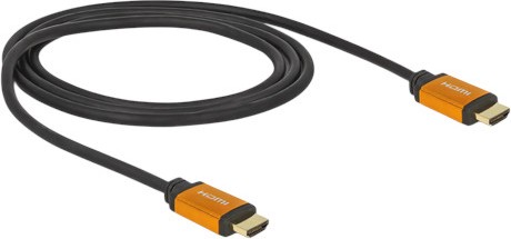 Кабел HDMI male към HDMI male DeLock Кабел HDMI male към HDMI male DeLock - 1 m, Dynamic HDR, Dolby Vision -