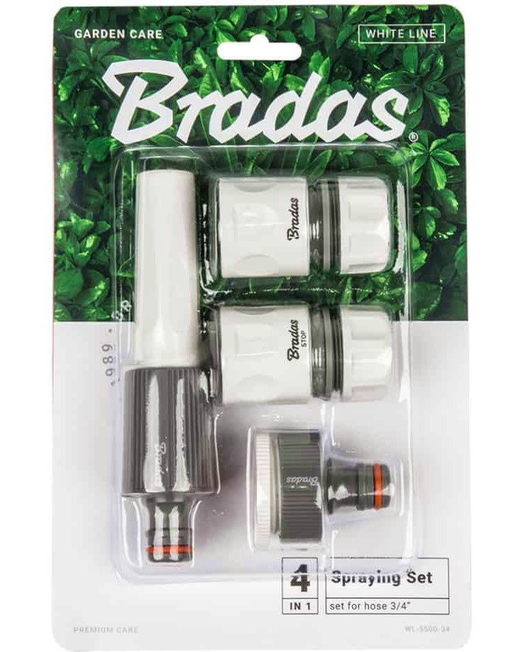       ∅ 3/4" Bradas - 4    White Line - 