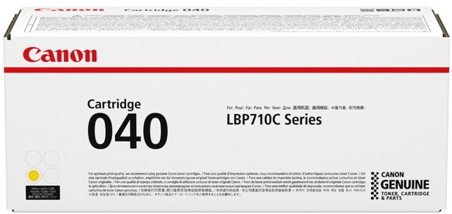 Тонер касета Canon CRG-040 Yellow Тонер касета Canon CRG-040 Yellow - 5400 страници -