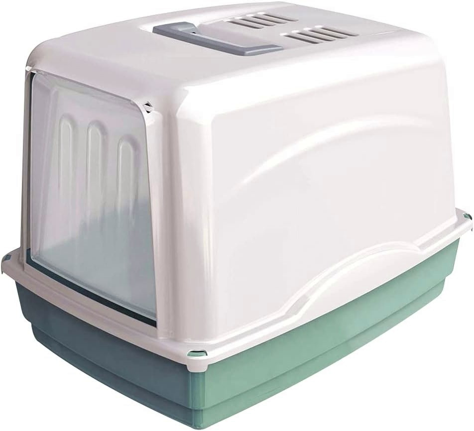 Закрита котешка тоалетна Georplast Vicky Закрита котешка тоалетна Georplast Vicky - 54 / 39 / 39 cm - продукт