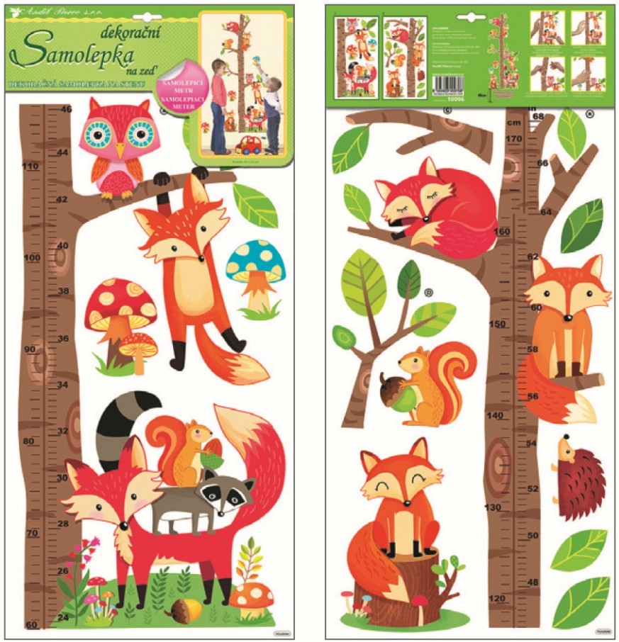 Ръстомер Andel Prerov Forest Animals Ръстомер Andel Prerov Forest Animals - От 24 до 170 cm - продукт