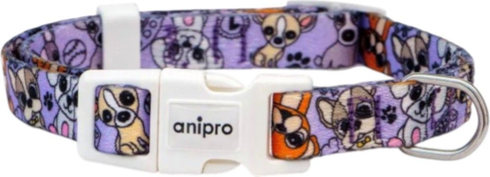 Регулируем нашийник за кучета anipro Cute Puppies Регулируем нашийник за кучета anipro Cute Puppies - S ÷ L, от серията Soft Touch - продукт