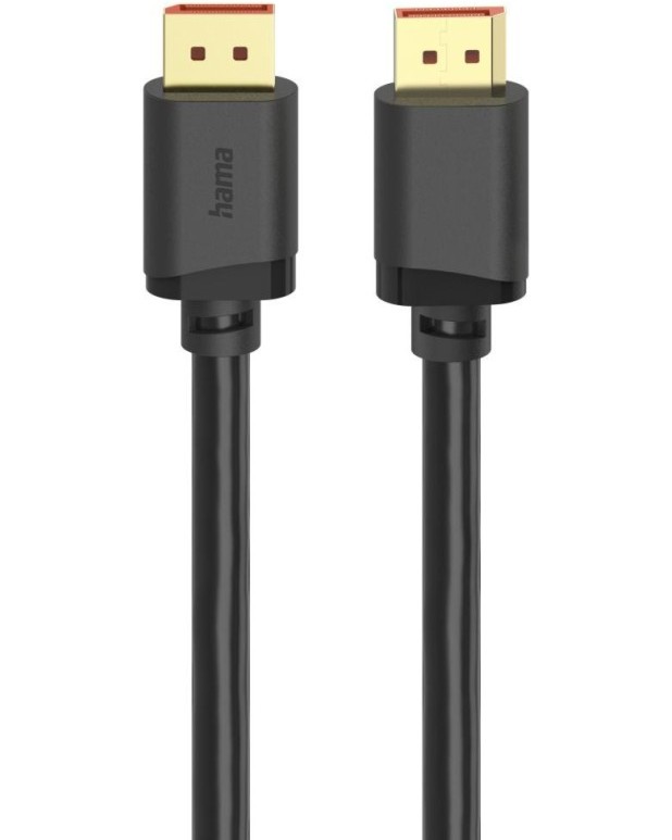 Кабел DisplayPort male към DisplayPort male Hama Кабел DisplayPort male към DisplayPort male Hama - 2 m -