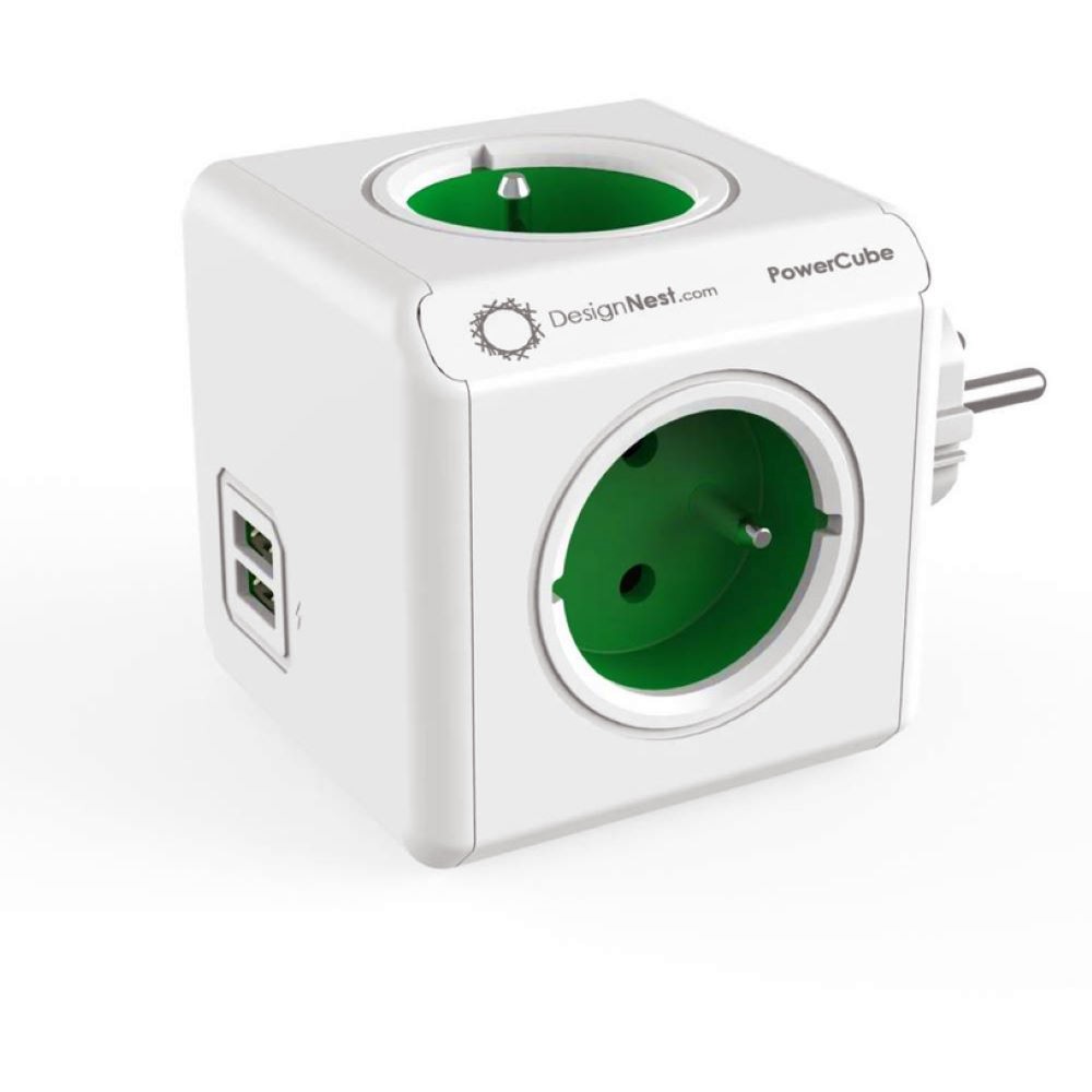-  4   2 USB  DesignNest PowerCube Original 1202 - 