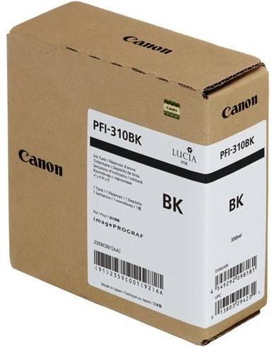 ������ � ������� �� ������� Canon PFI-310 Black - 330 ml - 