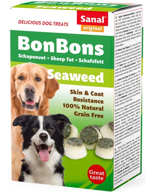         Sanal BonBons Seaweed - 150 g,   - 