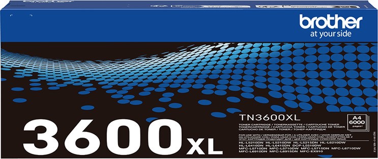 ����� ������ Brother TN-3600XL Black - 6000 �������� - 