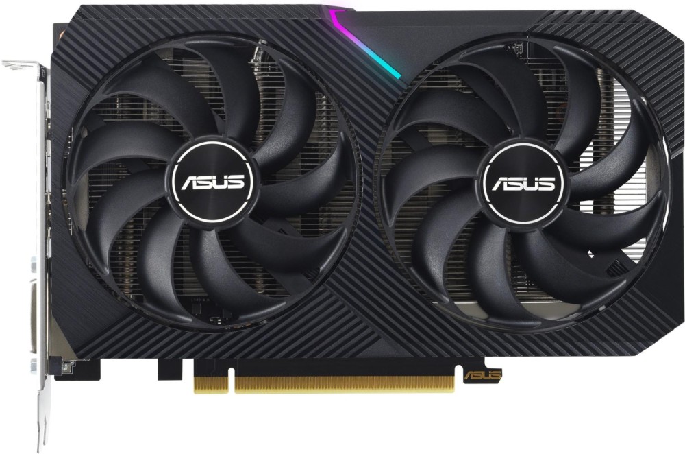 Видео карта ASUS Dual RTX 3050 V2 Видео карта ASUS Dual RTX 3050 V2 - 8 GB, GDDR6, 128 bit, Dual Fan OC -