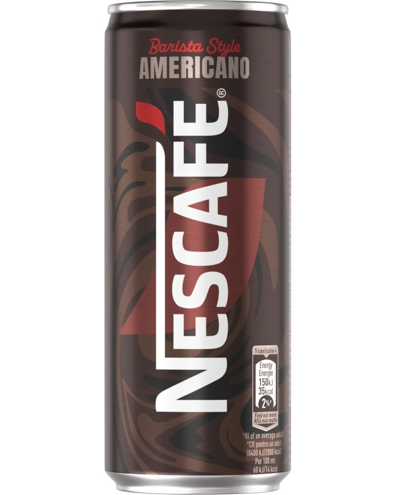    NESCAFE Barista Style Americano - 250 ml,  - 