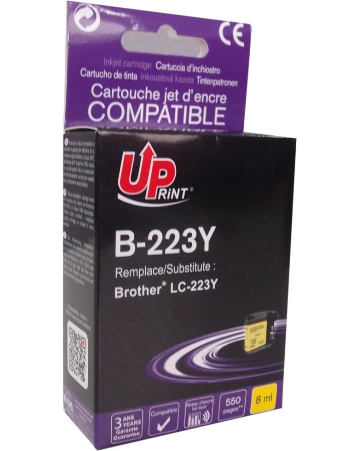      UPrint B-223Y Yellow - 550  - 