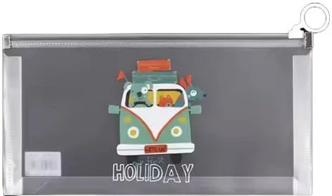 Папка с цип Foska Holiday Папка с цип Foska Holiday - 25 x 13 cm -