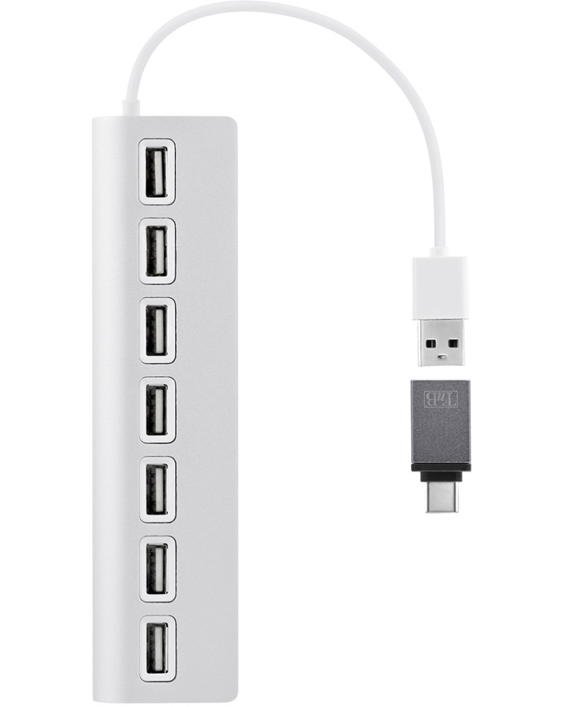 USB-A  T'nB - 7 ,  USB Type-C  - 