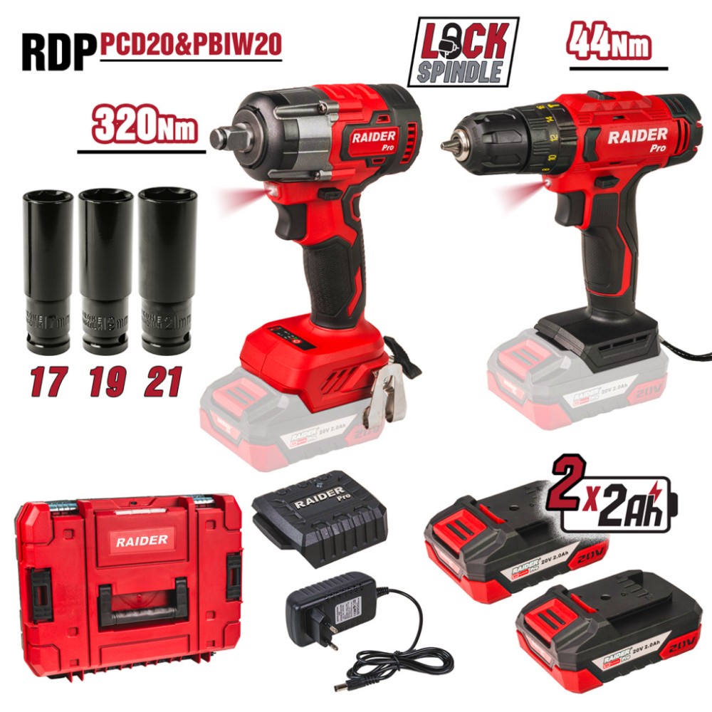      Raider RDP-PCD20&PBIW20 -  RDP-PCD20  RDP-PBIW20  2      Pro - 