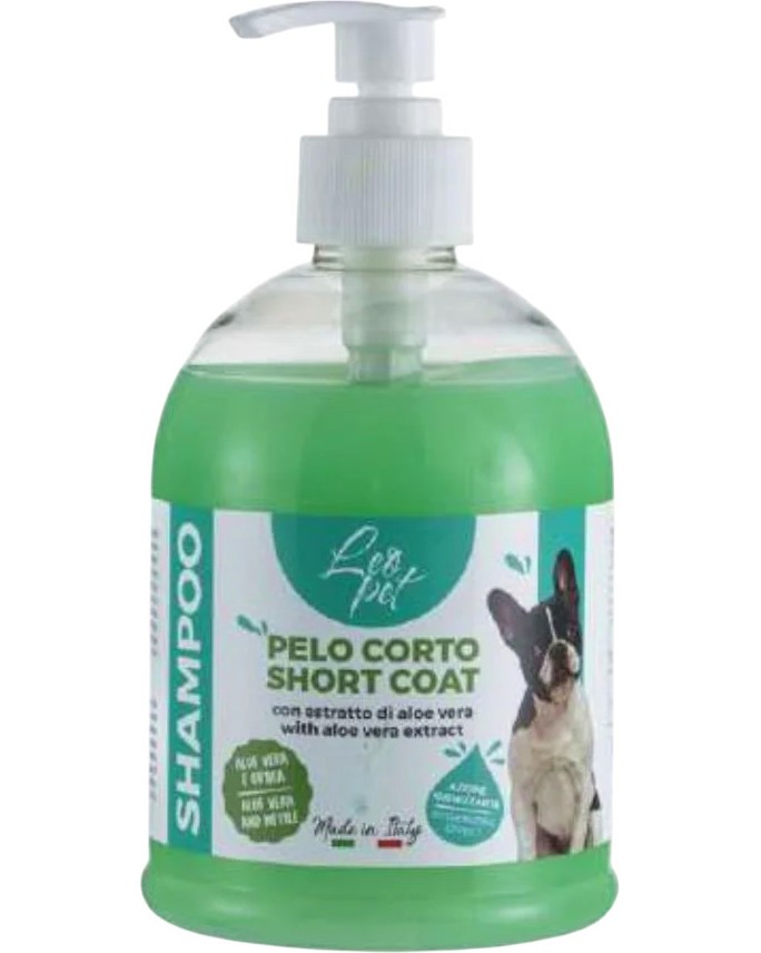 ������� �� ������ � ���� ������ Leopet Short Coat - 500 ml, � ���� ���� � ������� - �������
