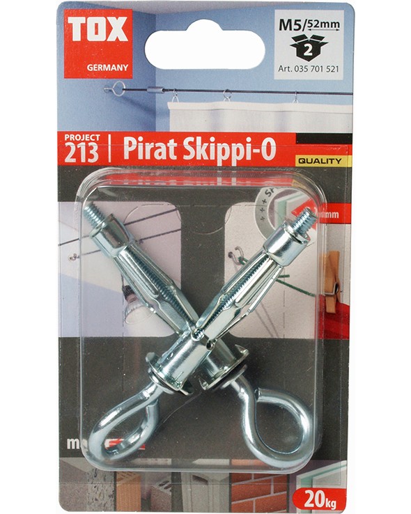        Tox Pirat Skippi-O - 2    M5 x 52 mm - 