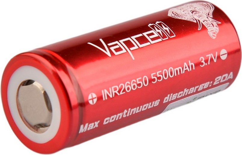  3.7 V 26650 -  Li-Ion (26650) 5500 mAh - 
