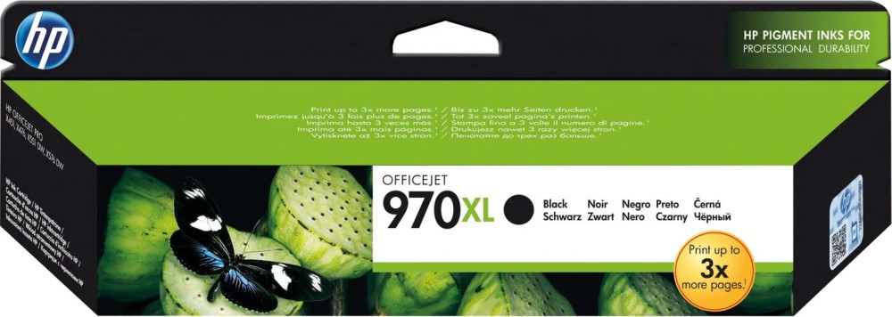      HP 970XL Black - 9200  - 