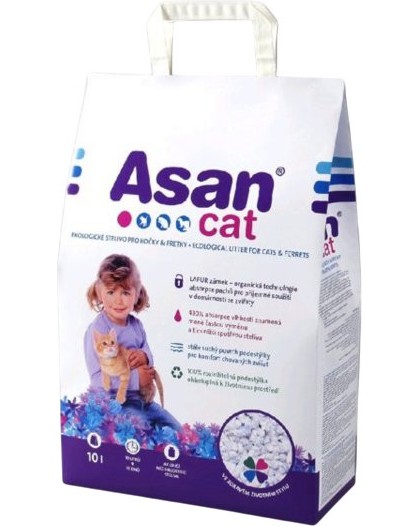 Еко постелка за котешка тоалетна Asan Еко постелка за котешка тоалетна Asan - 10 l - продукт