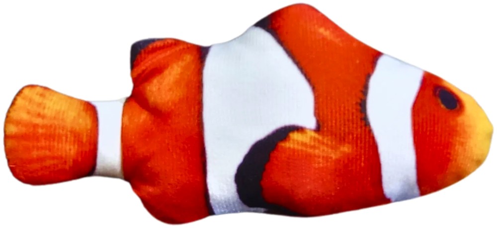 Играчка за котки Риба Немо MINA PET Играчка за котки Риба Немо MINA PET - 18 x 9 cm - играчка