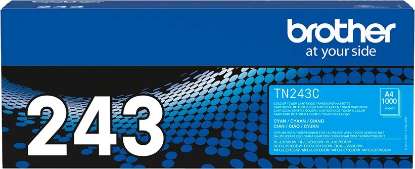   Brother TN-243C Cyan - 1000  - 