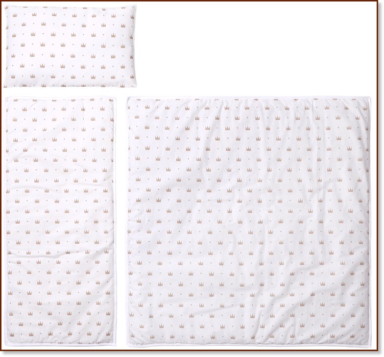 Летен спален комплект за бебешка количка 3 части Lorelli Летен спален комплект за бебешка количка 3 части Lorelli - За матрак 30 x 70 cm - продукт