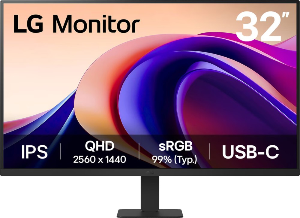 ������� LG 32U631A-B - 31.5", IPS, 100 Hz, 16:9, 2560 x 1440, 5 ms, HDMI, USB-C - 