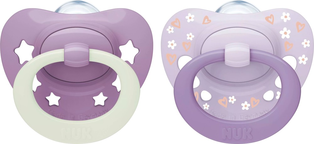 ������������ ��������� NUK Classic - 2 ����, � ����� �� ����������, �� ������� Night & Day, 18-36 � - ���������