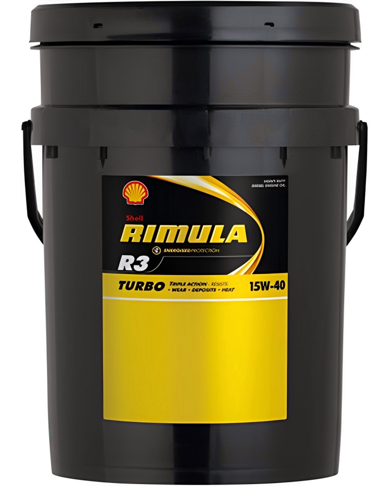   Shell R3 Turbo 15W-40 - 20  209 l   Rimula - 