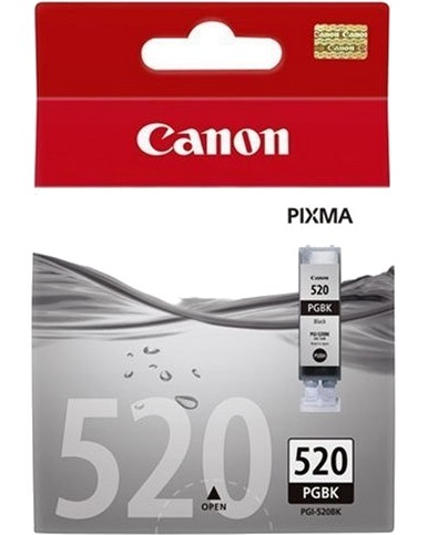 Касета с мастило за принтер Canon PGI-520 Black Касета с мастило за принтер Canon PGI-520 Black - 350 страници -