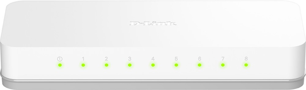 ���� D-Link GO-SW-8E - 8 �����, 100 Mbps - 
