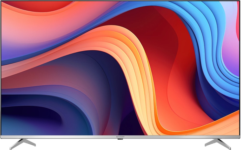 Телевизор Sharp 55GP6260E Телевизор Sharp 55GP6260E - 55" QLED Ultra HD 3840 x 2160, безрамков, Smart TV, HDR10, Dolby Vision, 4 x HDMI, Ethernet, USB, Bluetooth, Wi-Fi -