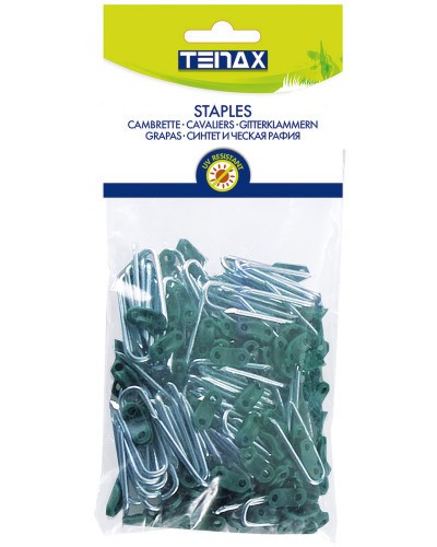 Скоби за покривала и мрежи Tenax Скоби за покривала и мрежи Tenax - 100 броя -