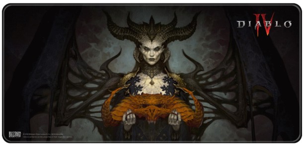 Гейминг подложка Blizzard Lilith Гейминг подложка Blizzard Lilith - 90 / 42 / 0.4 cm, на тема Diablo IV -