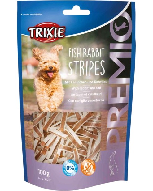    Trixie Fish Rabbit Stripes - 100 g,    ,   Premio - 