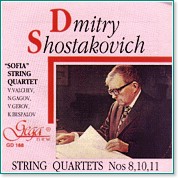 Dmitry Shostakovich - String quartet nos 8, 10, 11 - 