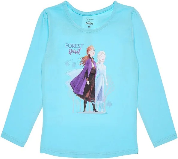 Детска блуза Frozen Детска блуза Frozen - 100% памук, на тема Замръзналото кралство - продукт