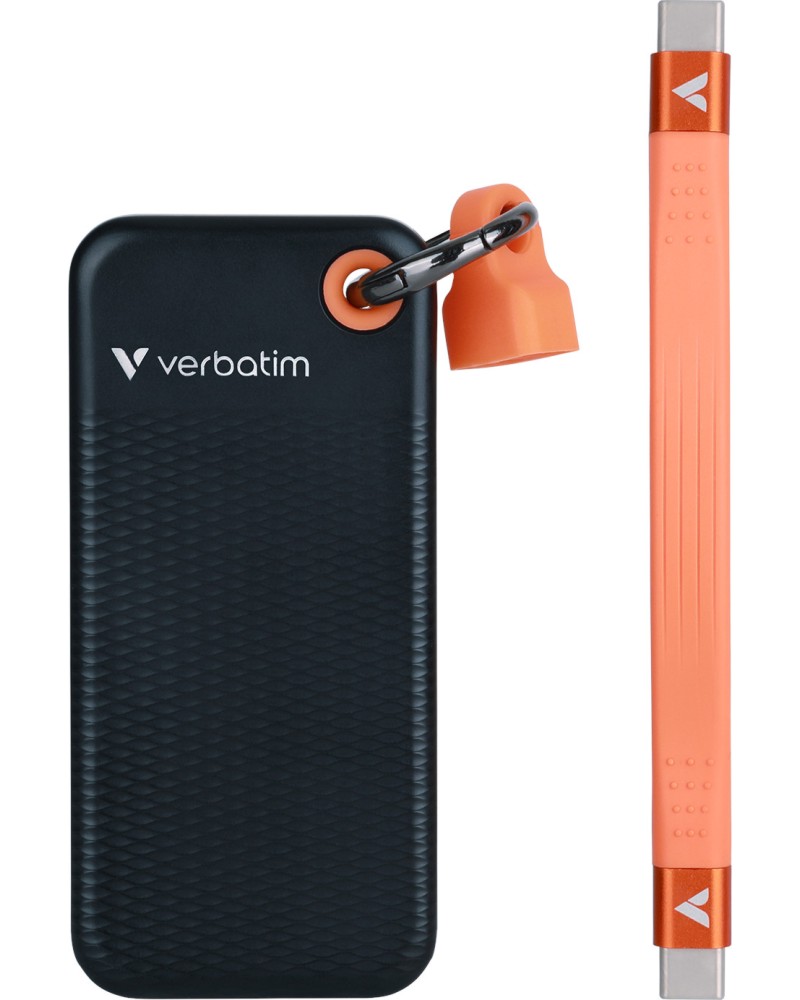  SSD  Verbatim - 1 TB, USB 3.2 Gen 2 - 