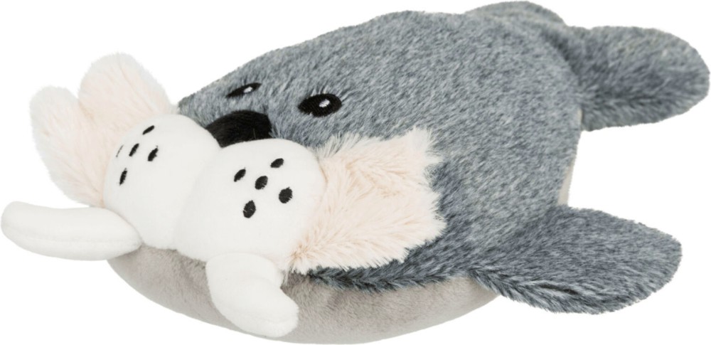Плюшена играчка за кучета Trixie Walrus Til Плюшена играчка за кучета Trixie Walrus Til - Със звукови ефекти и шумолящо тяло, от серията Be Nordic - играчка