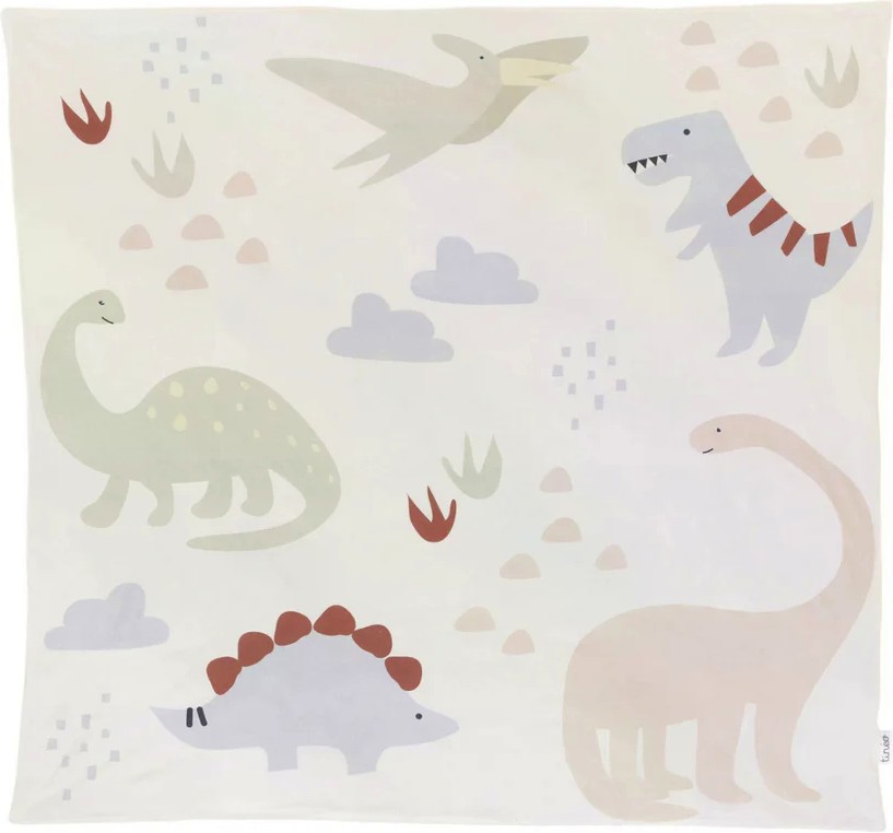 Постелка за игра Tineo Dinosaurs Постелка за игра Tineo Dinosaurs - 100 x 100 cm - продукт