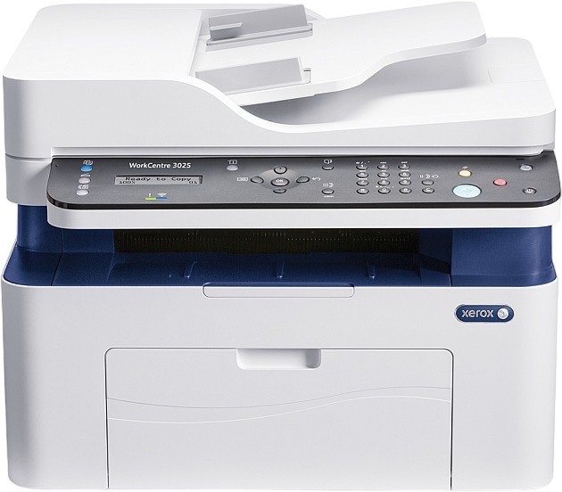 Лазерно мултифункционално устройство Xerox WorkCentre 3025NI Лазерно мултифункционално устройство Xerox WorkCentre 3025NI - Монохромен принтер / копир / скенер / факс, 600 x 600 dpi, 20 pages/min, Wi-Fi, USB, A4 -