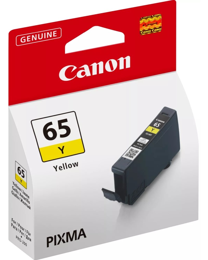 ������ � ������� �� ������� Canon CLI-65 Yellow - 12.6 ml - 