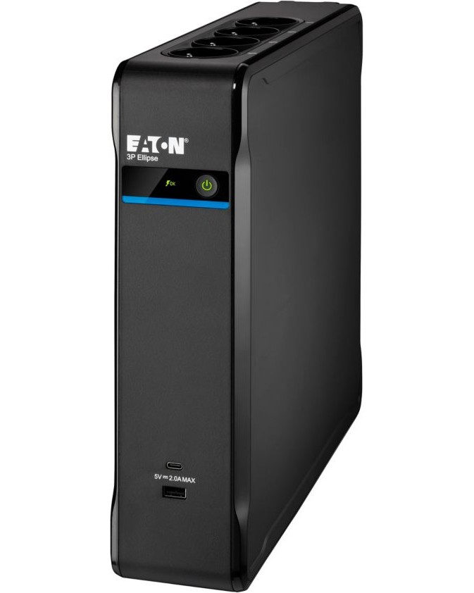 ������������� �������������� ���������� UPS Eaton 3P Ellipse 1300 USB IEC - 1300 VA, 840 W, 12 V / 4.5 Ah, 4 x C13, 4 x C13 surge only - 